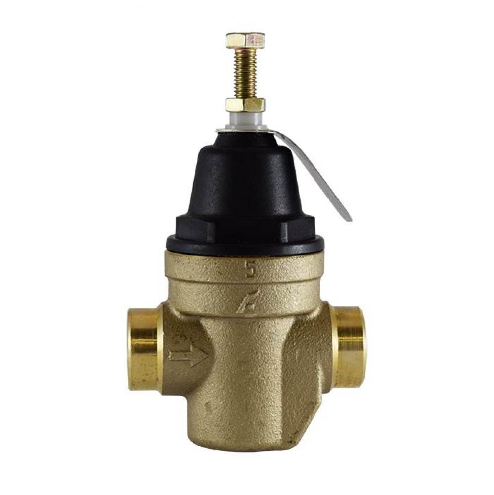 1/2&apos;&apos; T-6803NL No Lead Brass Compact Pressure Reducing Valve, Thermo Plastic Bonnet, 1/2