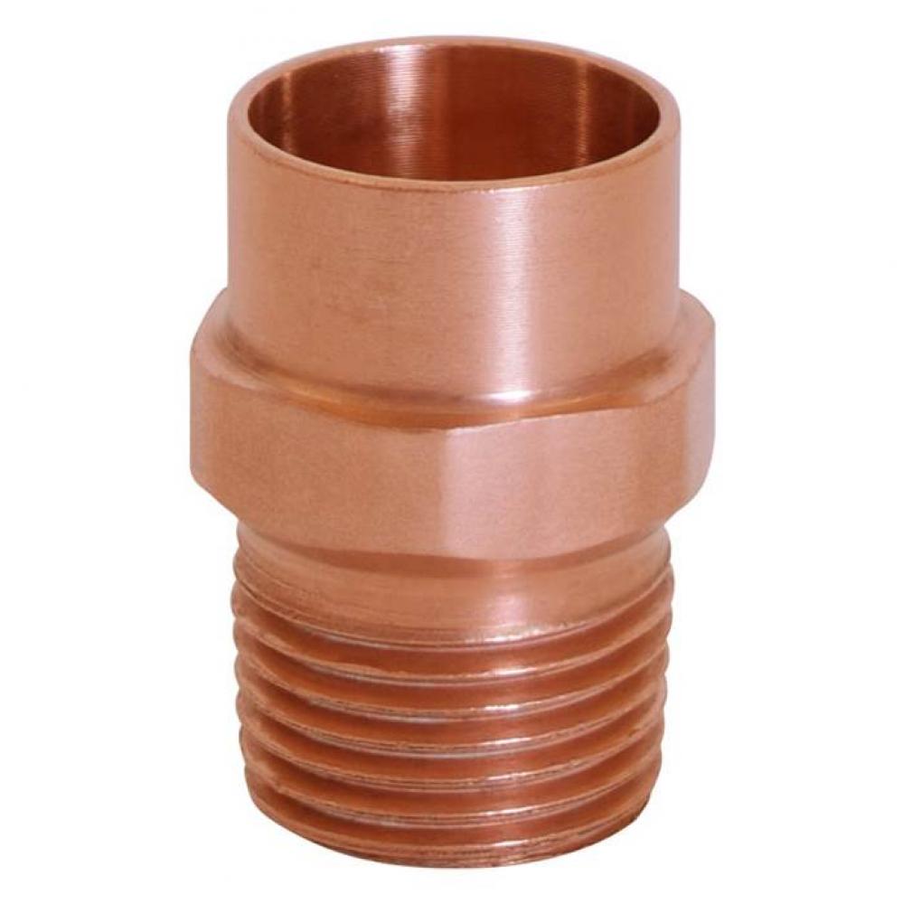 1-1/2&apos;&apos; x 1-1/4&apos;&apos; Copper x MNPT Adapter