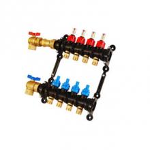 Legend Valve 8100A-10-9 - 9 PORT - 1'' EP Angle Manifold with ­ Angle Isolation Valve