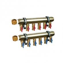 Legend Valve 8220-15-3X - M-8220X High Capacity Manifold Expansion Kit 1-1/2'' OT-63 Brass Bar, 3 Port - 4 Bracket