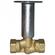 Legend Valve 102-834 - T-3200PB Kit Forged Polished Brass Log Lighter Straight Pattern, Globe Valve with Escutcheon &