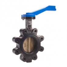 Legend Valve 116-601 - 2'' T-365AB Ductile Iron Lug Type Butterfly Valve, Aluminum Bronze Disc, 10 Position Lev