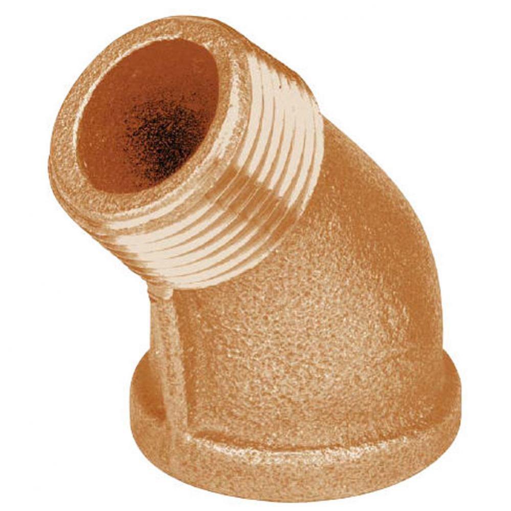 3/4&apos;&apos;   Brass Street Elbow 45