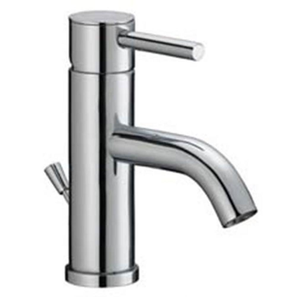 Sgl Hndle Cntmp Lav Faucet, Metal Lever Hndle, Ceramic Cartridge, Integrated Supply Lines, 1-3 Hol