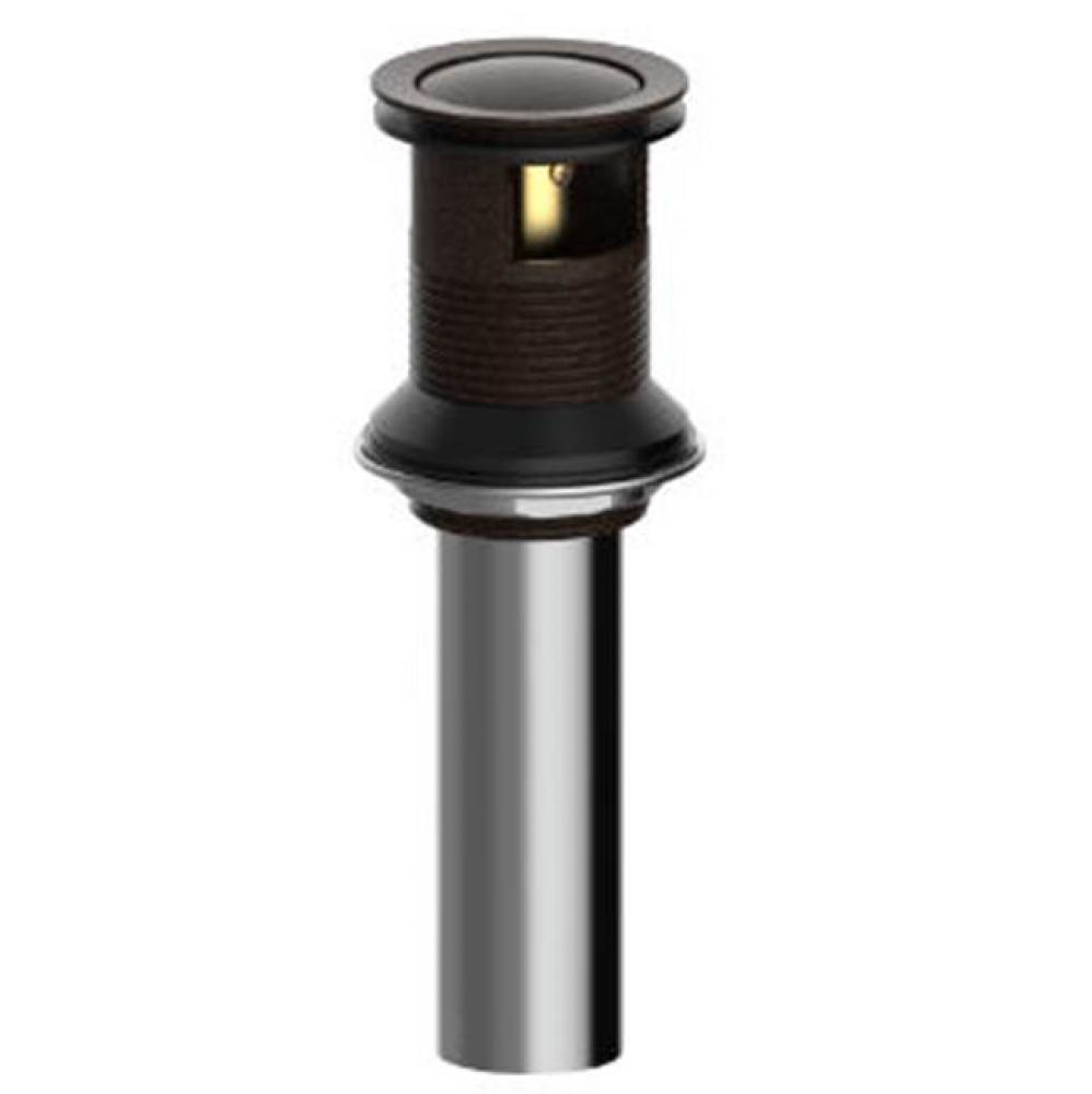 Metal Push Pop-Up, With Overflow, Oil Rubbed Bronze