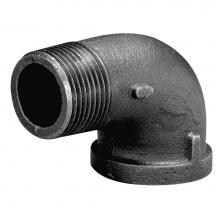 Matco Norca MBLST9013 - 6'' Blk Mall 90 St Elbow