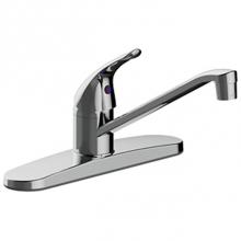 Matco Norca LV-105C - Single Handle Kitchen Faucet, Copper Inlet Supply, Washerless, 1.5 Gpm, Chrome