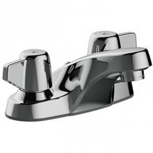 Matco Norca LV-405CL - Two Handle 4'' Centerset Lavatory Faucet, Quick Mount Installation, Less Pop-Up, Washerl