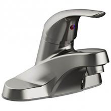 Matco Norca LV-505BNF - Single Handle 4'' Centerset Lavatory Faucet, 50/50 Push Pop-Up, Washerless, 1.2 Gpm, Bru
