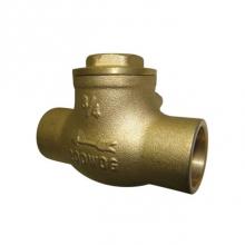 Red-White Valve 670779244044 - 1/2 IN 200# WOG,  Bronze Body,  Solder Ends,  Horizontal