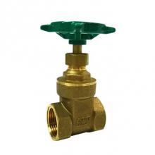 Red-White Valve 670779264042 - 1/2 IN 200# WOG,  Cast Brass Body,  Threaded Ends,  Non-Rising Stem