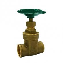 Red-White Valve 670779268040 - 1/2 IN 200# WOG,  Cast Brass Body,  Solder Ends,  Non-Rising Stem