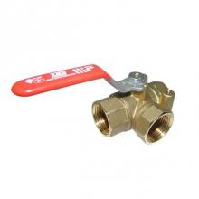 Red-White Valve 670779545066 - 1 IN 125# WSP,  400# WOG,  Brass Body,  Threaded Ends