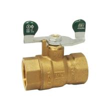 Red-White Valve 670779716329 - Low Lead Brass Full Port Ball W/S.S. Wing Handle And Nut
