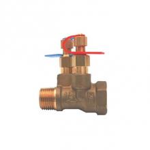 Red-White Valve 670779925042 - 1/2 IN DZR Brass Body,  300# WOG,  Fixed Orifice Metering Station,  Threaded Ends