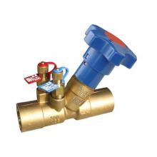 Red-White Valve 670779945040 - 1/2 IN DZR Brass Body,  300# WOG,  Fixed Orifice Balancing Valve,  Integral Memory Stop
