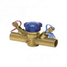 Red-White Valve 670779703213 - 1/2 IN 300#WOG,  Brass Body,  Solder Ends,  Integral Stop
