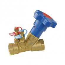 Red-White Valve 670779951041 - 1/2 IN DZR Brass Body,  300# WOG,  Fixed Orifice Balancing Valve,  Integral Memory Stop