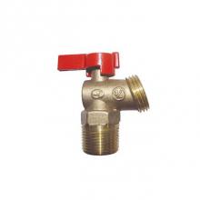 Red-White Valve 670779700014 - 1/2 IN 125#CWP,  Qtr Turn Op,  Brass Body,  Male (IPS) x
