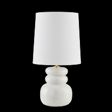Mitzi by Hudson Valley Lighting HL889201-AGB/CPC - Corinne Table Lamp
