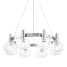 Mitzi by Hudson Valley Lighting H403808-PN - Harlow Chandelier