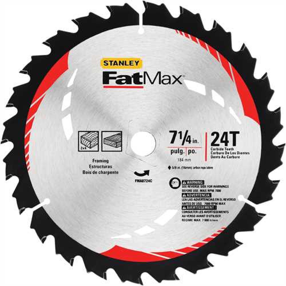 7-1/4&#34; 24T Circular Saw Blade