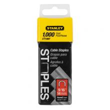 Stanley CT109T - 1,000 pc 9/16 inÂ Cable Staples