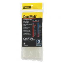 Stanley GS15DT - 6 pk 7/16 in x 4 in Dual Temperature Glue Sticks