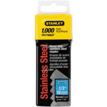 Stanley TRA708SST - 1,500 pc 1/2 in Stainless Steel Heavy Duty Staples
