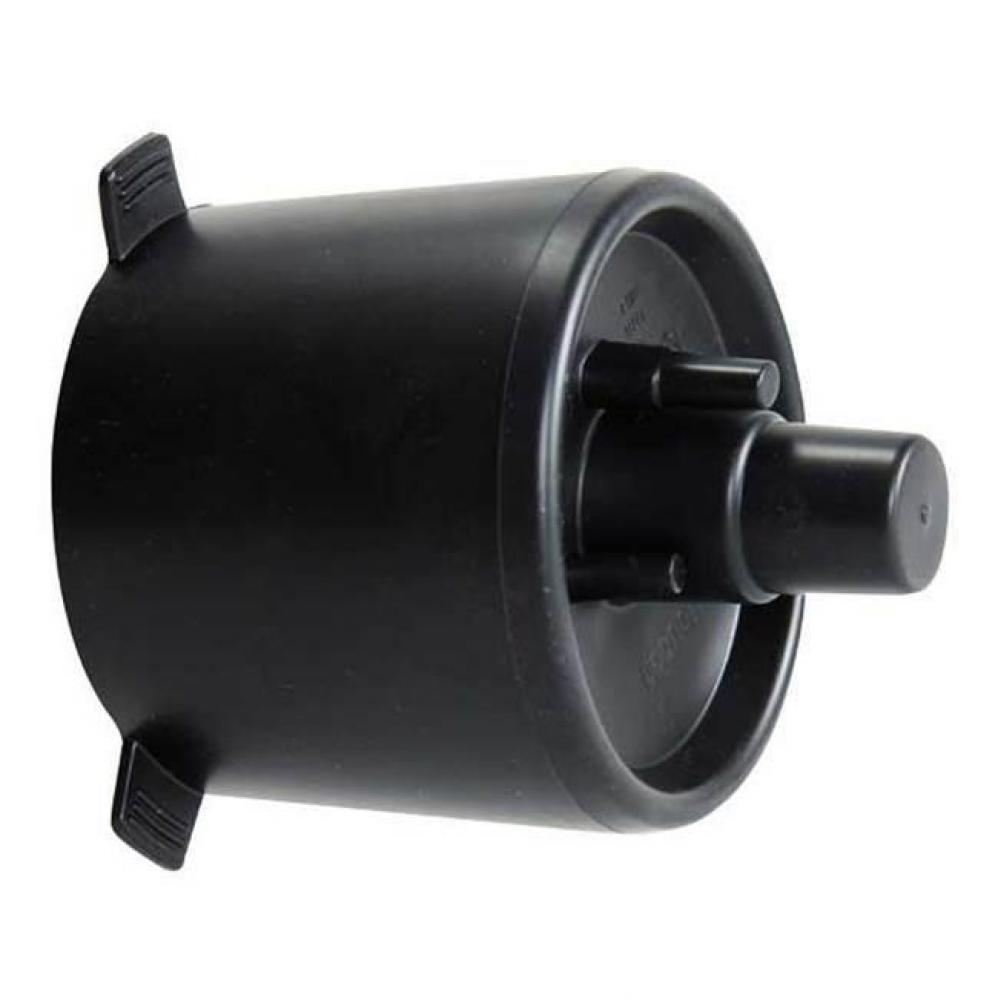 End Cap, 1 1/4&apos;&apos;, 1 1/2&apos;&apos; And 2&apos;&apos; Hdpe Pipe With 5.5&apos;&apos; Jac