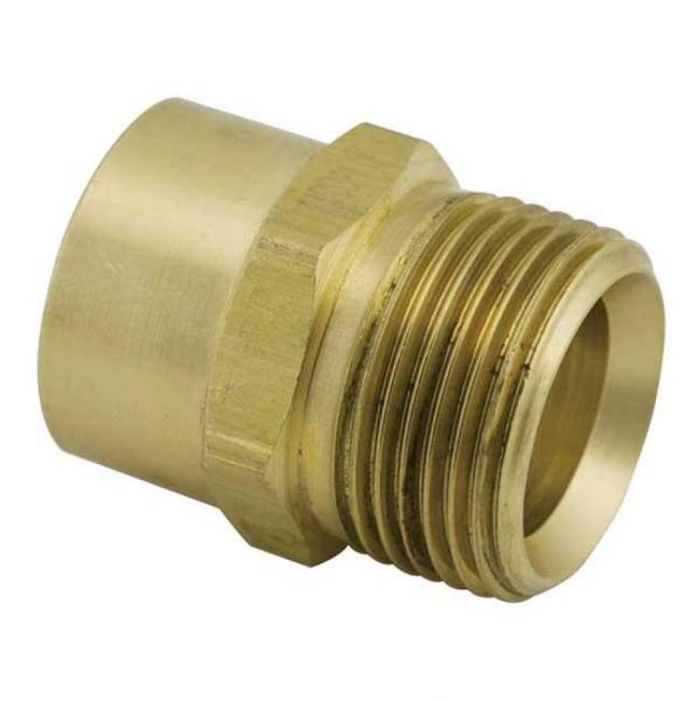 Qs-Style Copper Adapter, R25 X 3/4&apos;&apos; Copper (For 3/4&apos;&apos; And 5/8&apos;&apos; Tub