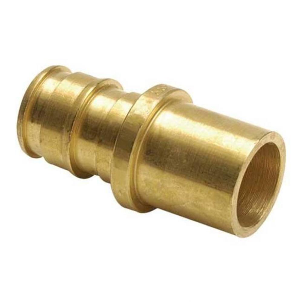 Propex Lf Brass Sweat Fitting Adapter, 1 1/4&apos;&apos; Pex X 1 1/4&apos;&apos; Copper