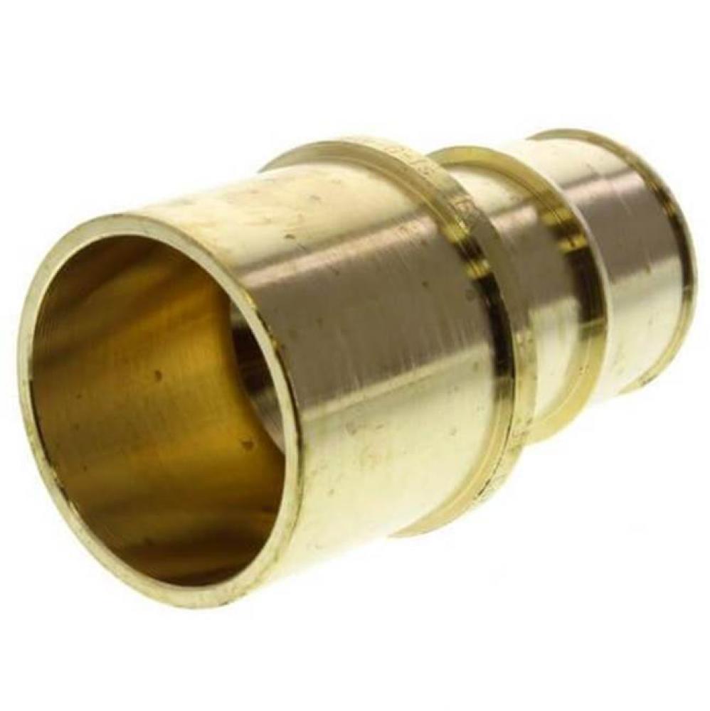 Propex Lf Brass Sweat Adapter, 1&apos;&apos; Pex X 1&apos;&apos; Copper