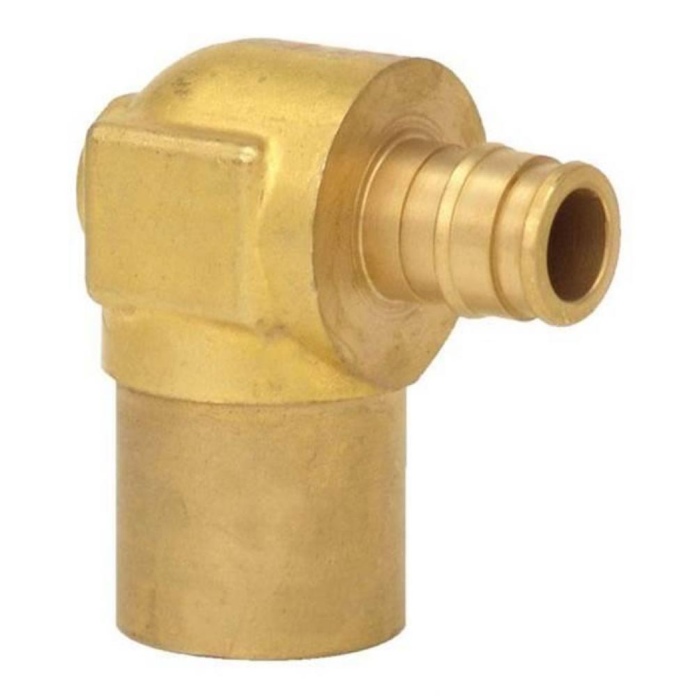 Propex Baseboard Elbow, 1/2&apos;&apos; Pex X 3/4&apos;&apos; Copper Adapter