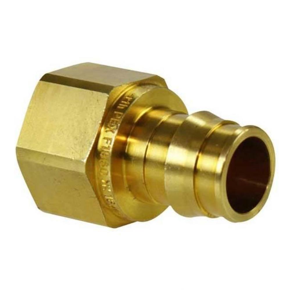 Propex Brass Female Threaded Adapter, 5/8&apos;&apos; Pex X 3/4&apos;&apos; Npt