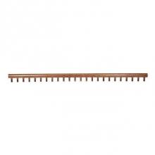 Uponor F2801575 - 1 1/2'' X 6' Copper Valveless Manifold With 24 Outlets, 3/4'' Sweat