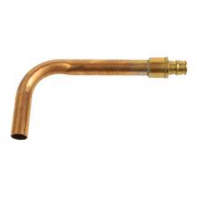 Uponor LF2875050 - Propex Lf Copper Tub Ell, 1/2'' Pex Lf Brass X 1/2'' Copper (3'' X 6