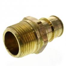 Uponor LF4527575 - Propex Lf Brass Male Threaded Adapter, 3/4'' Pex X 3/4'' Npt