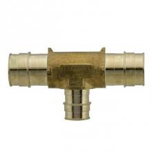 Uponor LF4707710 - Propex Lf Brass Reducing Tee, 3/4'' Pex X 3/4'' Pex X 1'' Pex