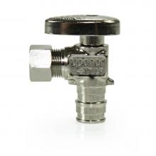 Uponor LF4855038 - Propex Lf Brass Angle Stop Valve, 1/2'' Pex