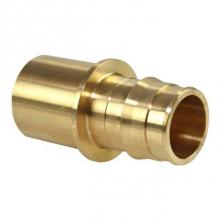 Uponor Q5501515 - Propex Brass Fitting Adapter, 1 1/2'' Pex X 1 1/2'' Copper