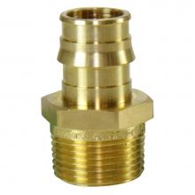 Uponor Q5527575 - Propex Brass Male Threaded Adapter, 3/4'' Pex X 3/4'' Npt