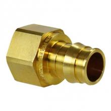 Uponor Q5575050 - Propex Brass Female Threaded Adapter, 1/2'' Pex X 1/2'' Npt