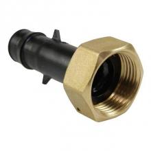 Uponor WS4360750 - Propex Ep Straight Water Meter Fitting, 3/4'' Pex X 1'' Npsm