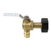 Uponor WS4820751 - Propex Lf Brass Elbow Water Meter Valve, 3/4'' Pex X 1'' Npsm