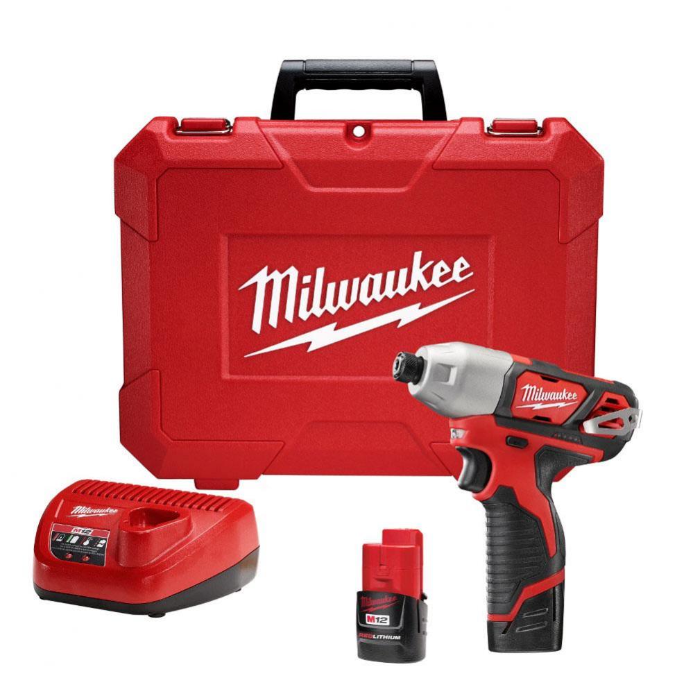 M12 1/4&apos;&apos; Hex Impact Driver Kit