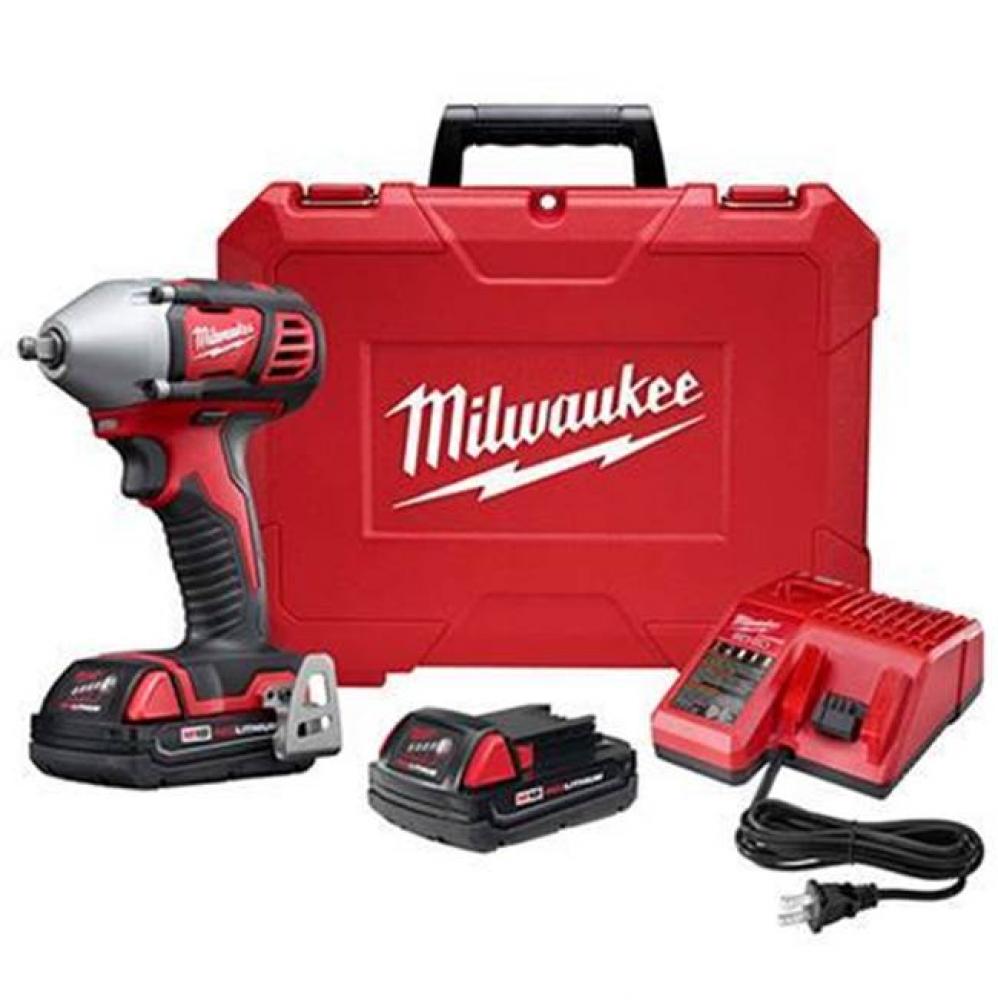 M18 3/8&apos;&apos; Impact Wrench Compact Kit