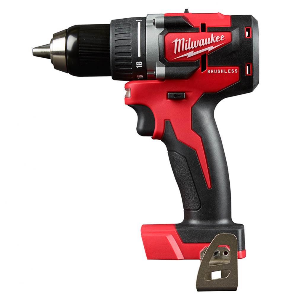 M18 1/2&apos;&apos; Compact Brushless Drill / Driver - Bare Tool