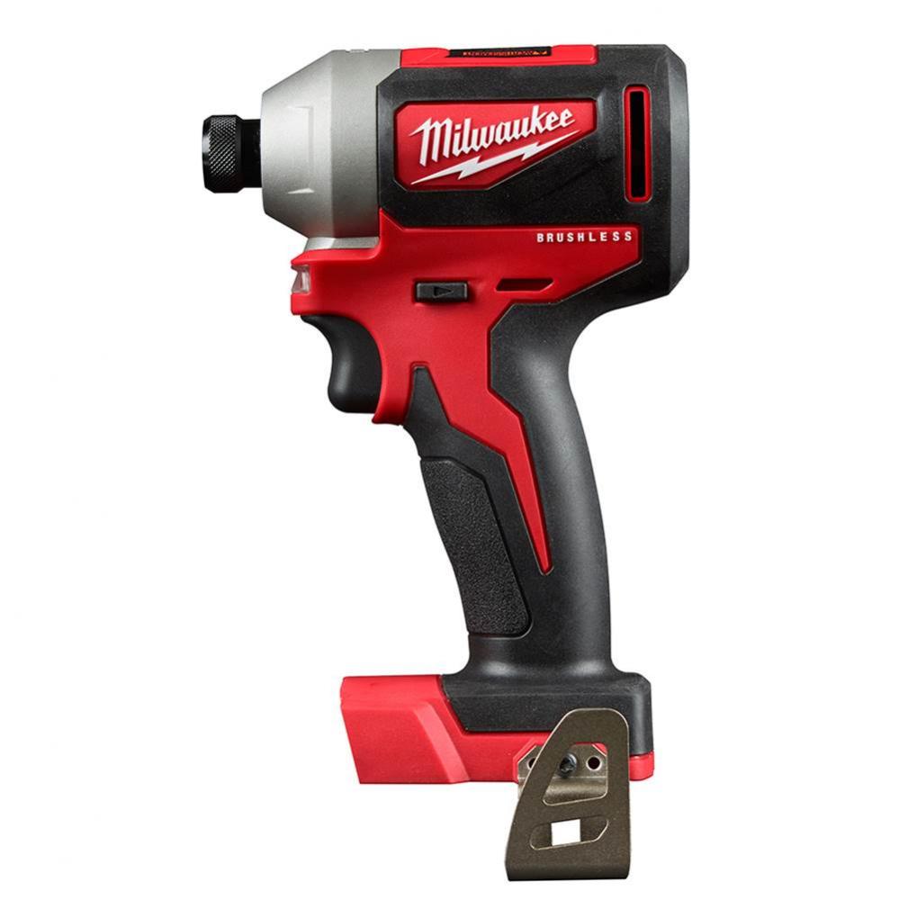 M18 1/4&apos;&apos; Hex Compact Brushless Impact Driver - Bare Tool