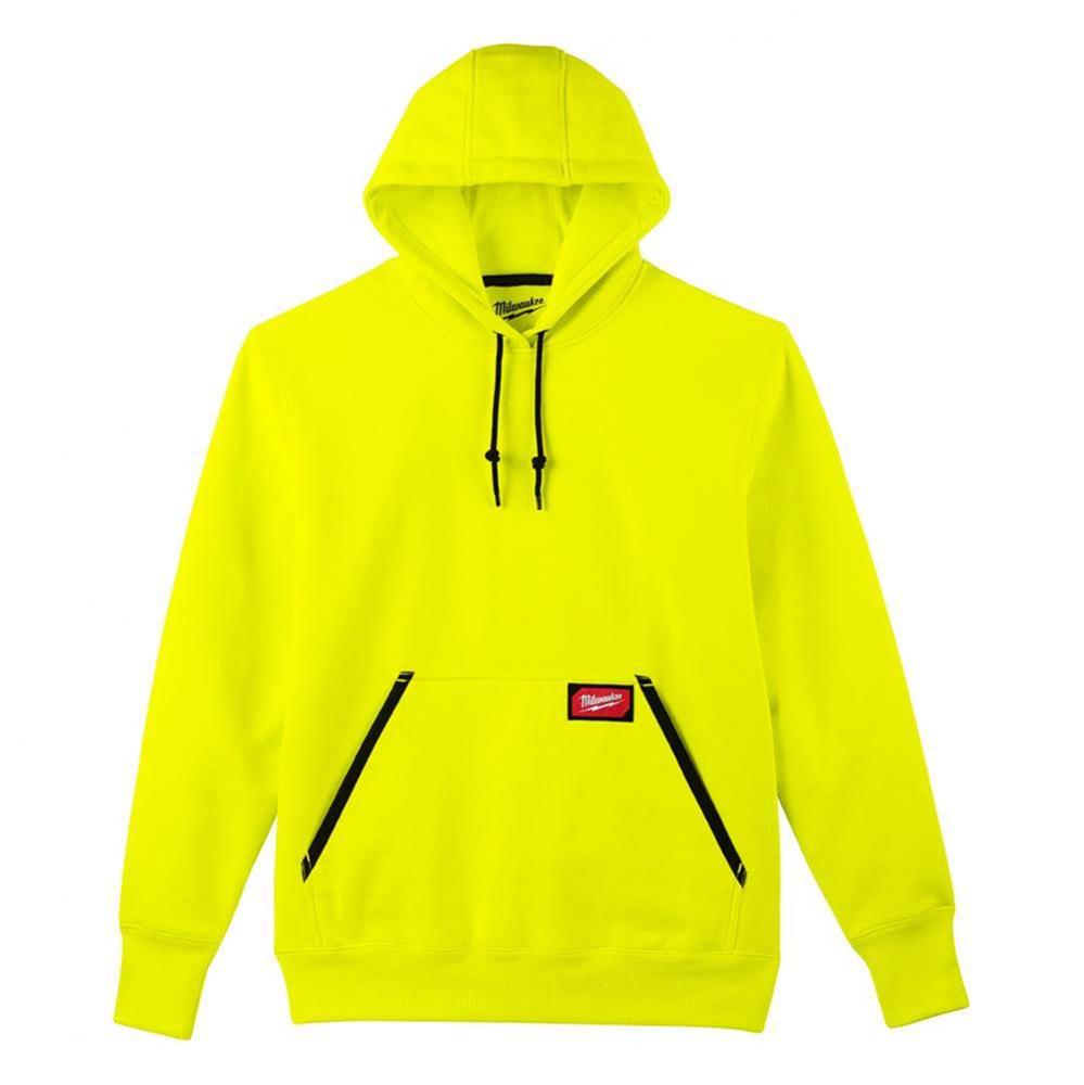 Hd Pullover Hoodie - Hi Vis 3X